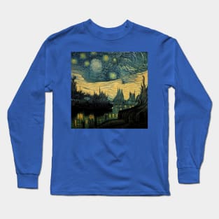 Starry Night in Kashyyyk Long Sleeve T-Shirt